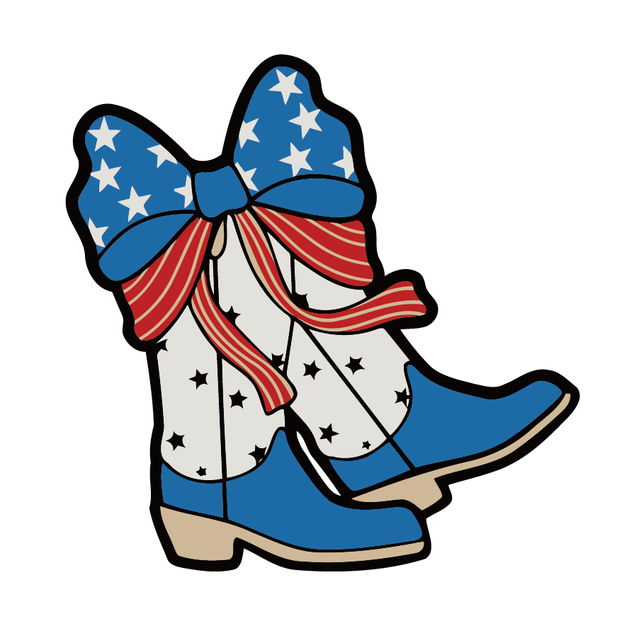 Patriotic Cowboy Boots
