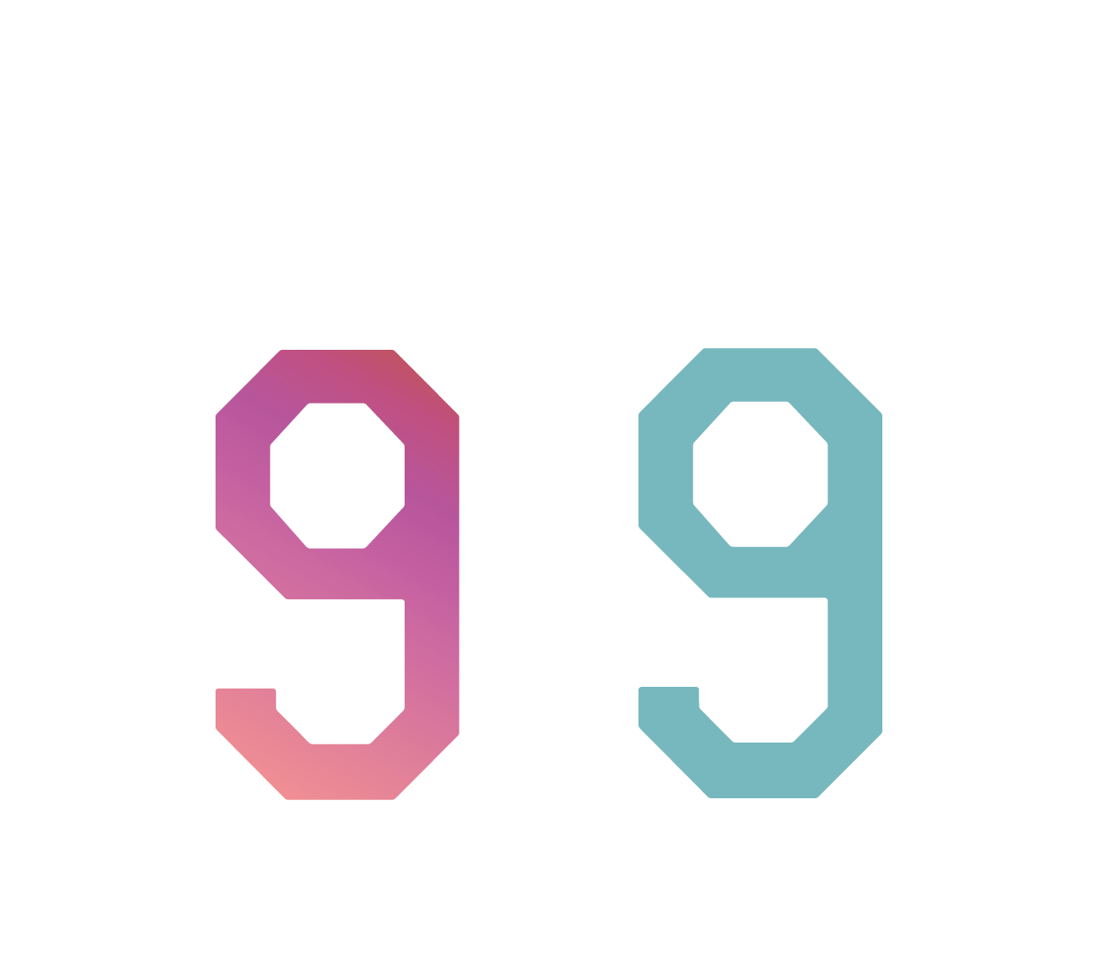 Number 9 Chenille Patch