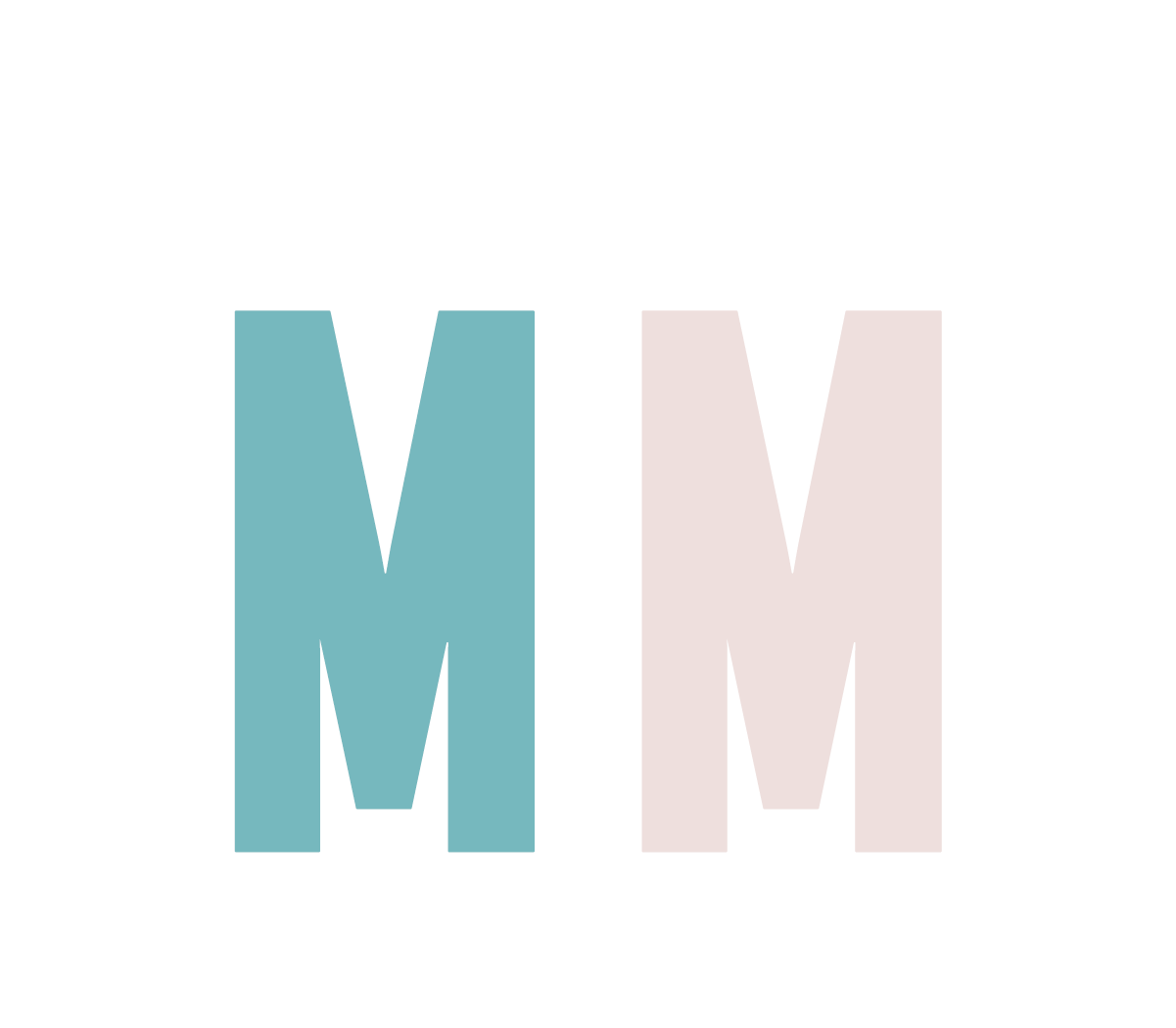 Letter M Chenille Patch