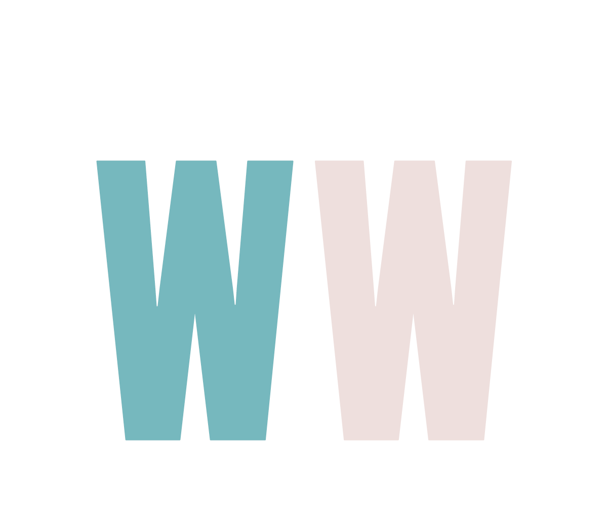 Letter W Chenille Patch