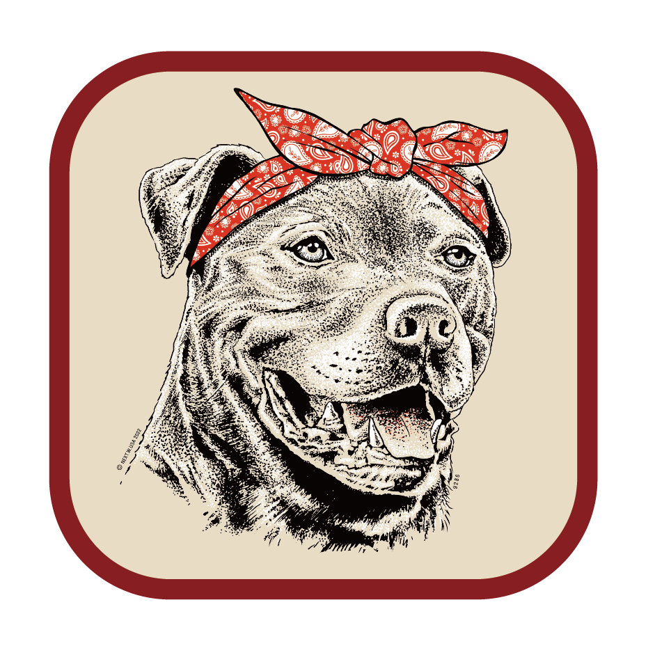 Pitbull Bandana