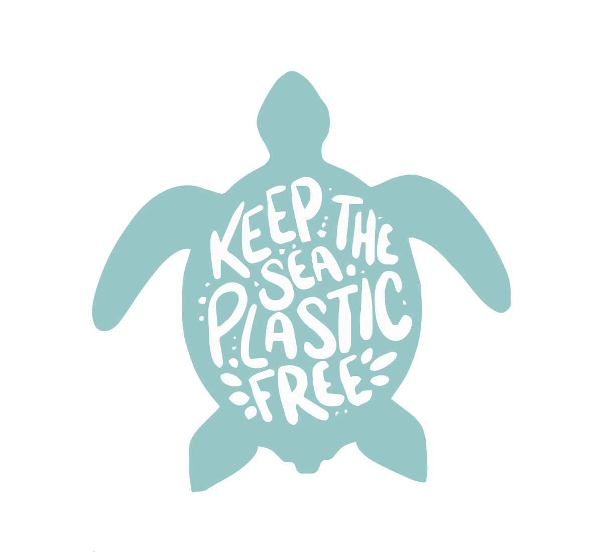 Keep The Sea Plastic Free Turtle