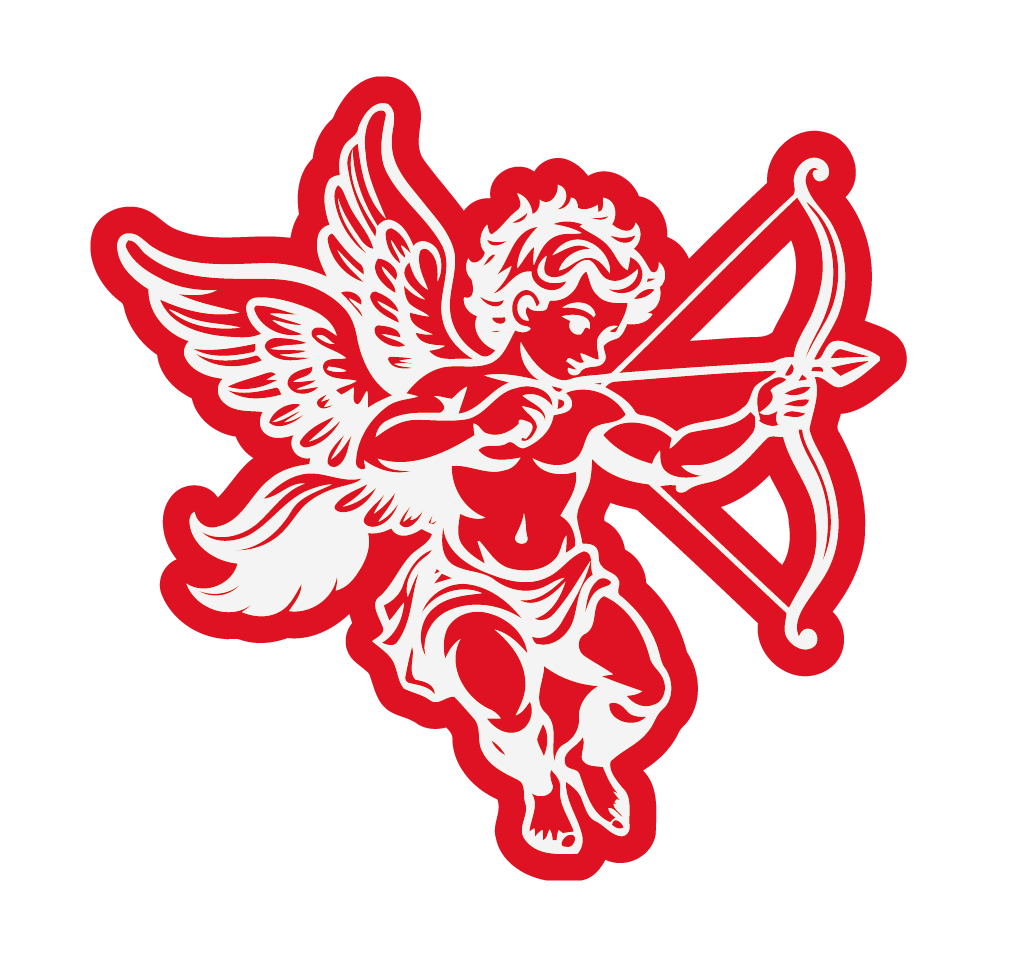 Red Cupid Angel