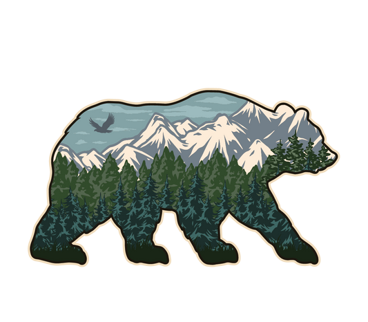 Bear Mountain Scene Patch