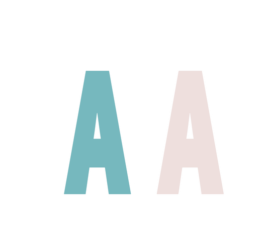 Letter A Chenille Patch