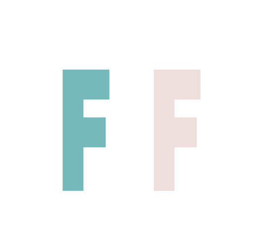 Letter F Chenille Patch