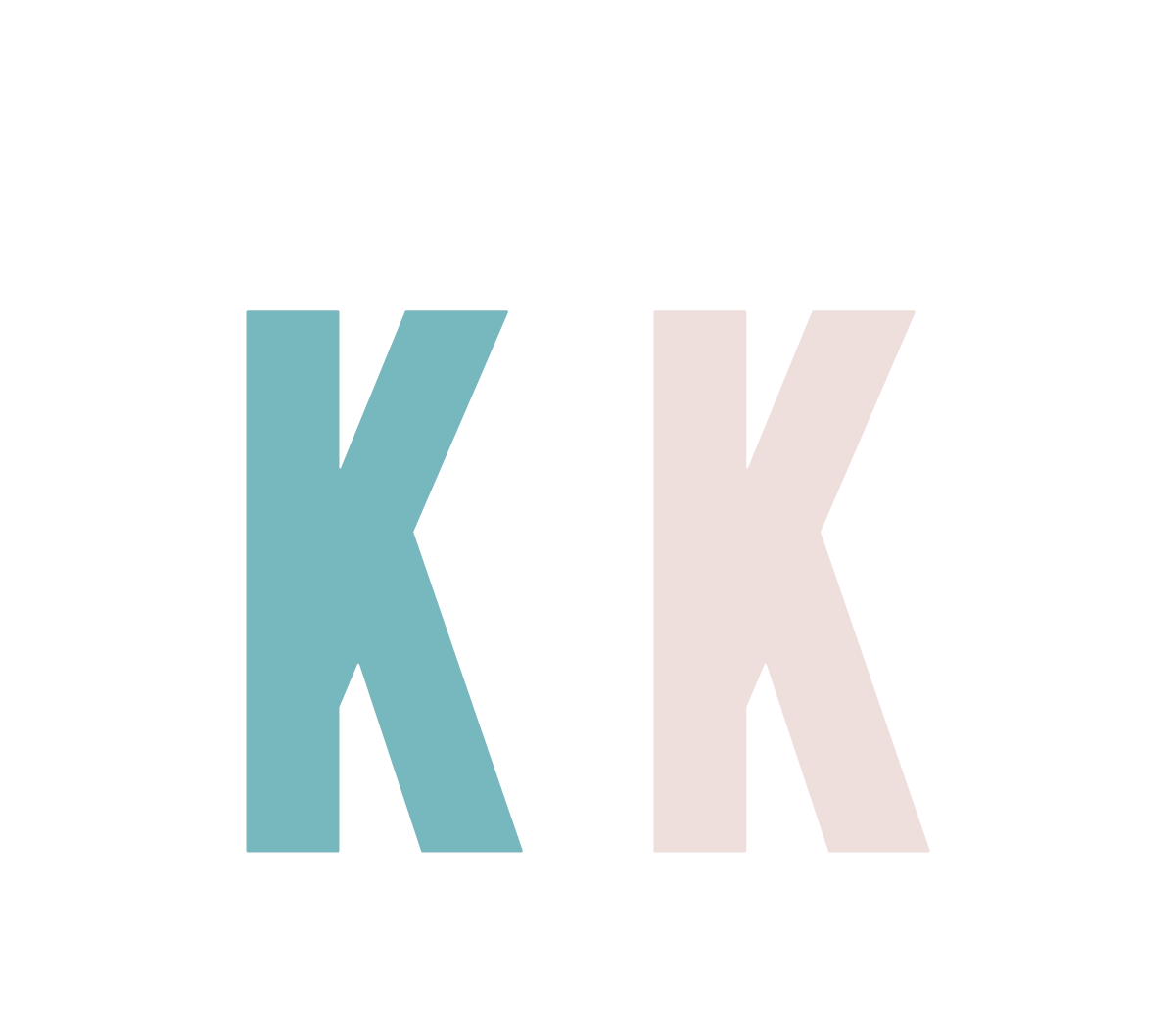 Letter K Chenille Patch