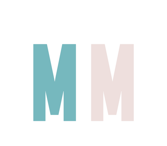 Letter M Chenille Patch