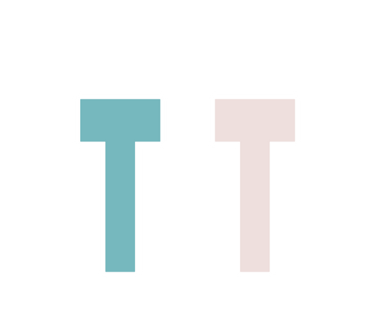 Letter T Chenille Patch