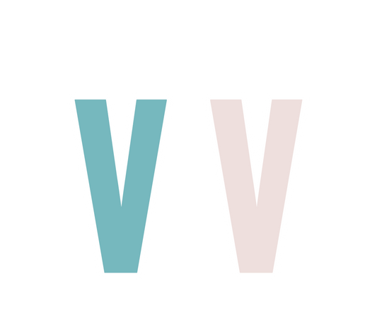 Letter V Chenille Patch