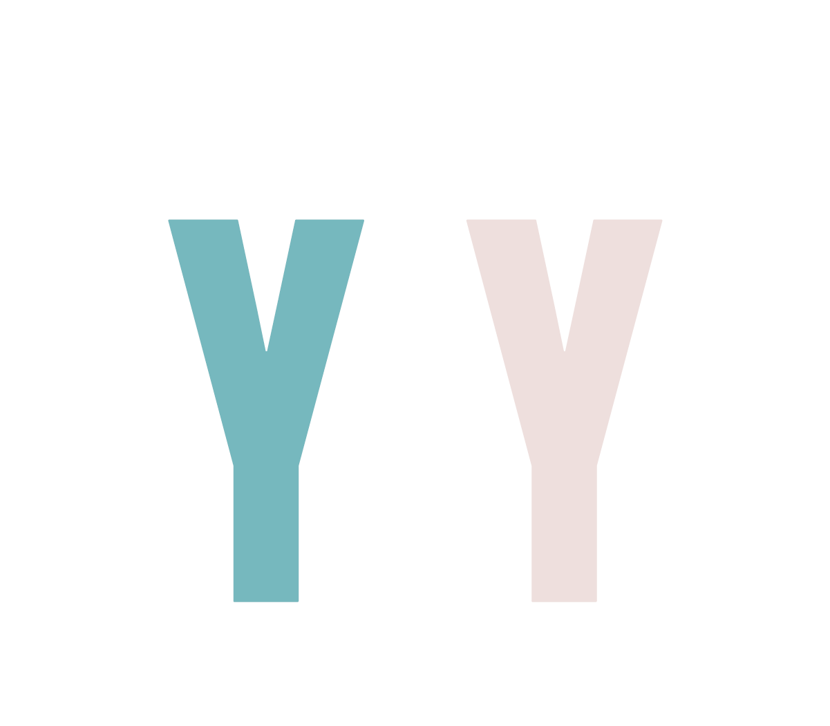 Letter Y Chenille Patch