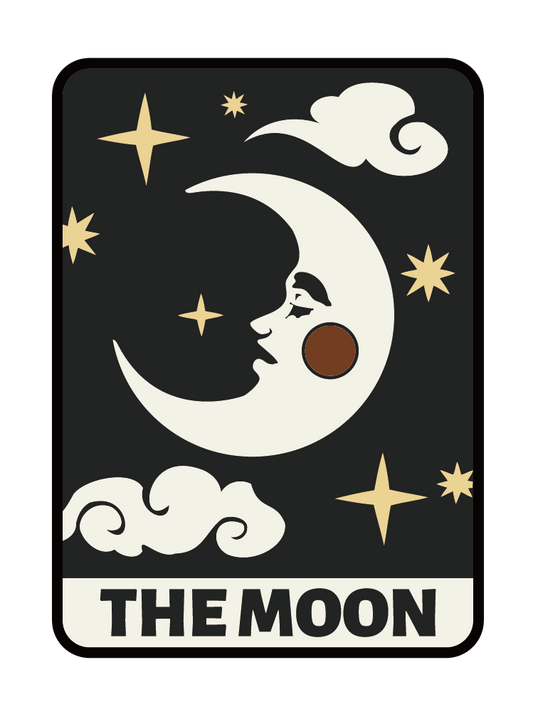The Moon Tarot Card