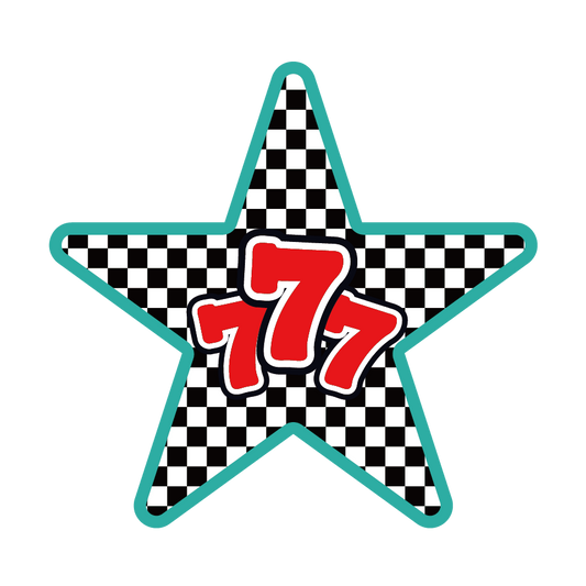 Lucky 7s Checkered Star