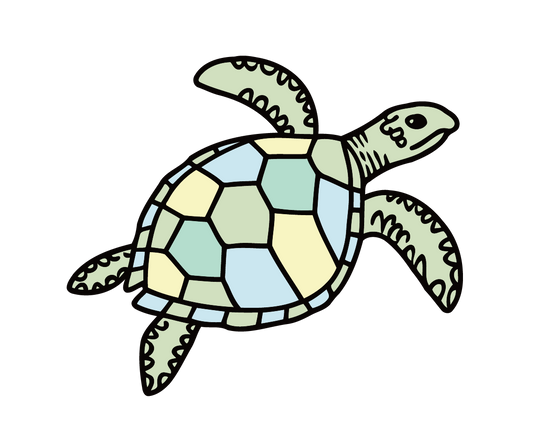 Sea Turtle Green