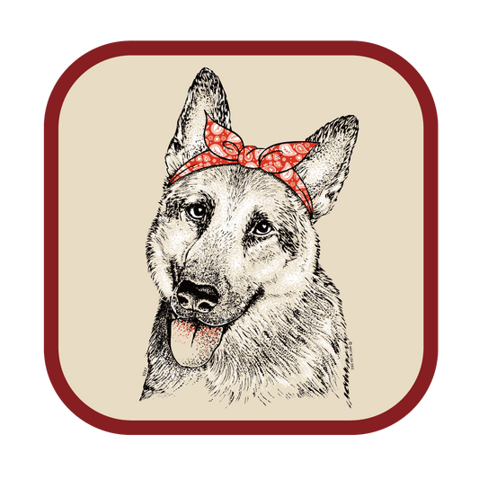 German Shepherd Bandana