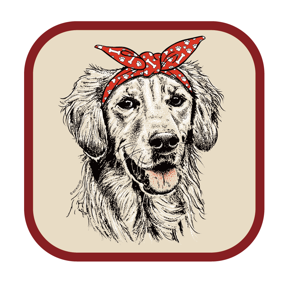 Golden Retriever Bandana
