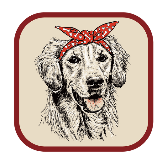 Golden Retriever Bandana