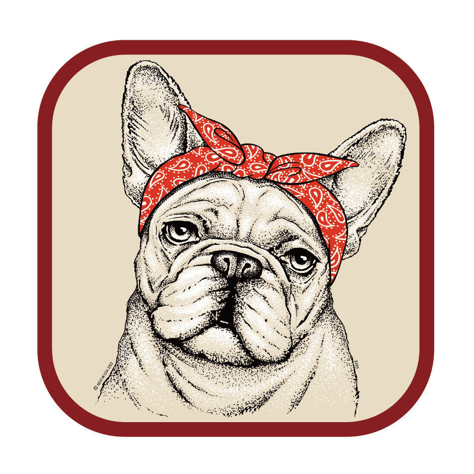 French Bulldog Bandana