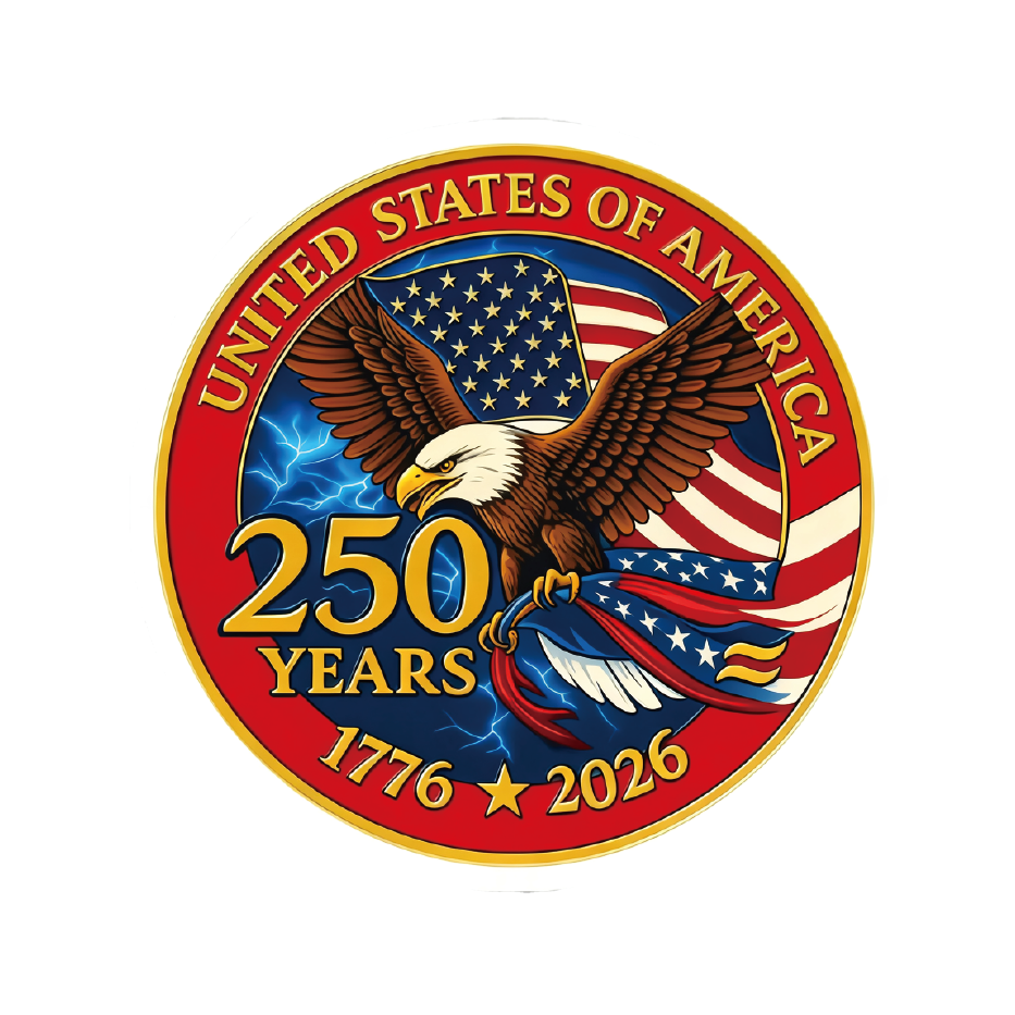 USA 250 Years Eagle